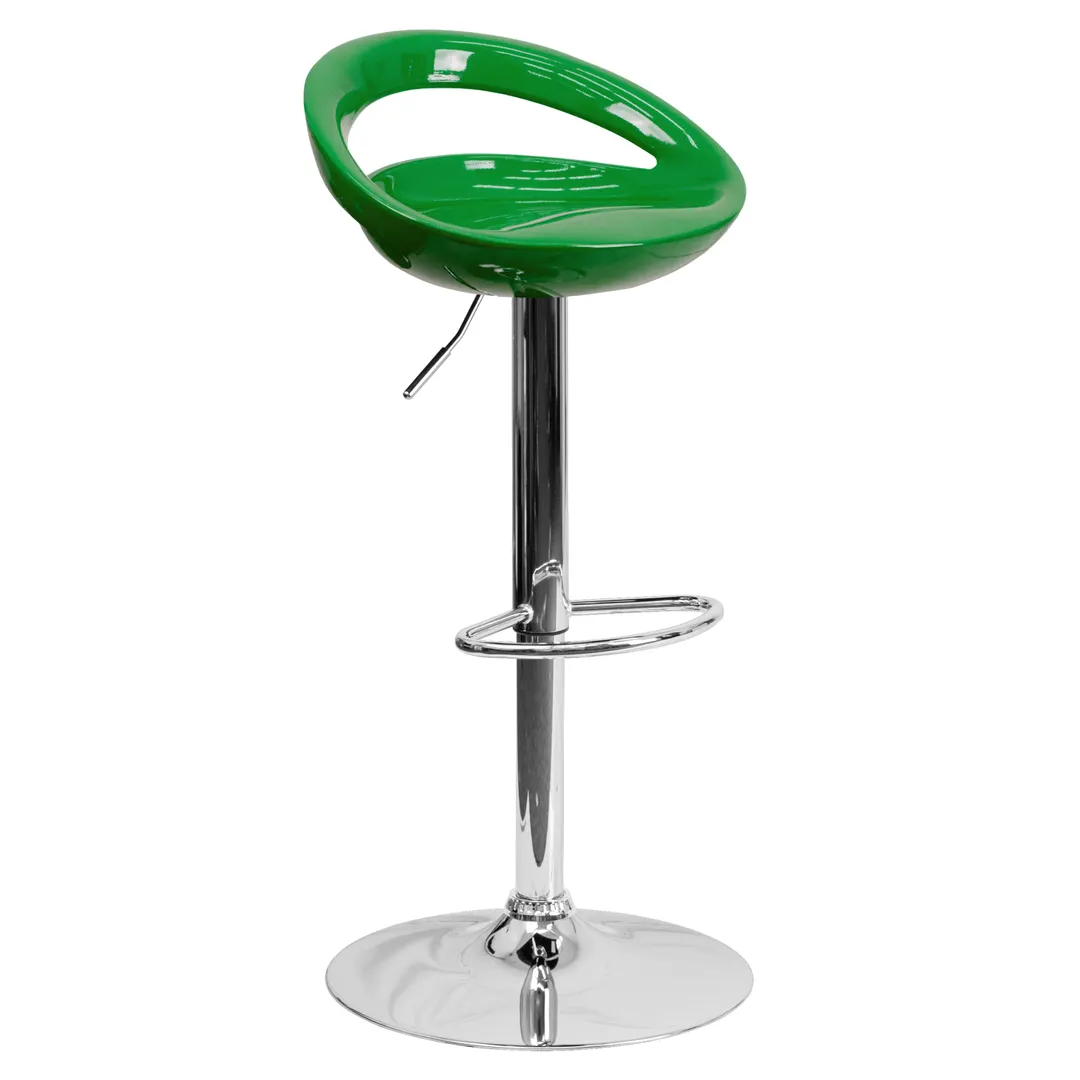 Flash Furniture CH-TC3-1062-GN-GG Indoor Swivel Bar Stool