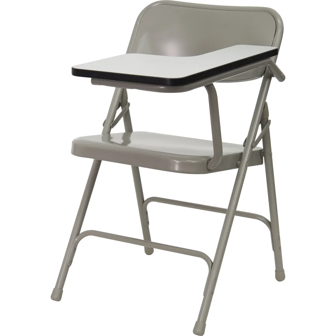 Flash Furniture HF-309AST-LFT-GG Premium Left Handed Folding Chair, 500 lb, Beige Powder Coated Steel Frame