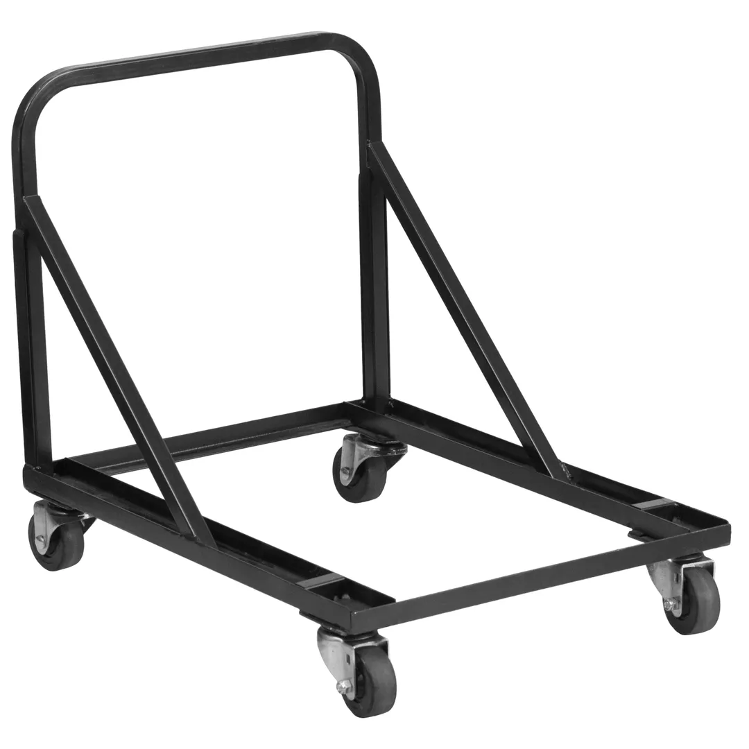 Flash Furniture HF-MUS-DOLLY-GG Dolly, 20"W x 40"D x 42-1/2"H, Heavy-Duty Steel Black 18 Chairs Asm Req