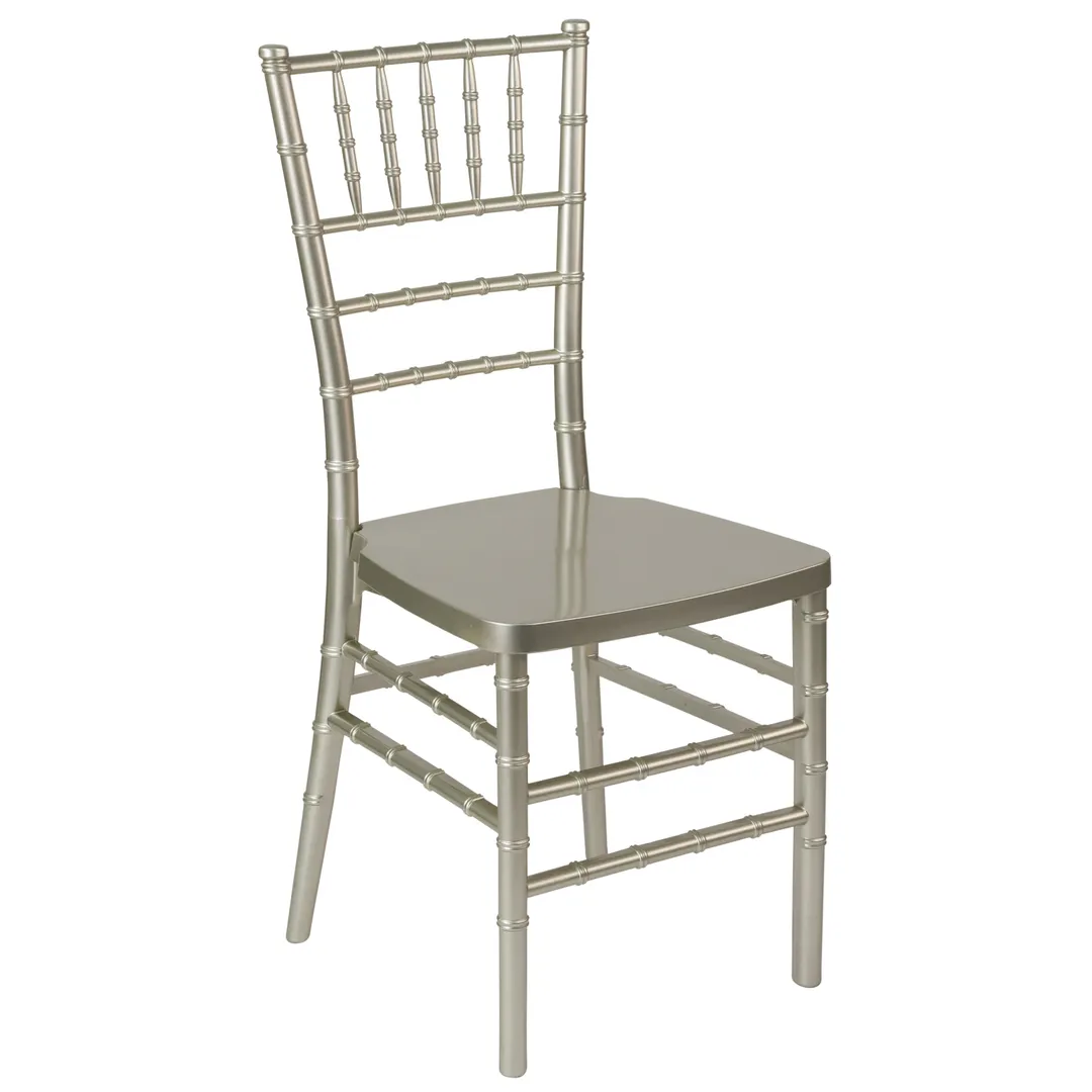 Flash Furniture LE-CHAMP-GG Hercules Chiavari Stacking Chair, 1,000 lb, Champagne Finish, Plastic Frame
