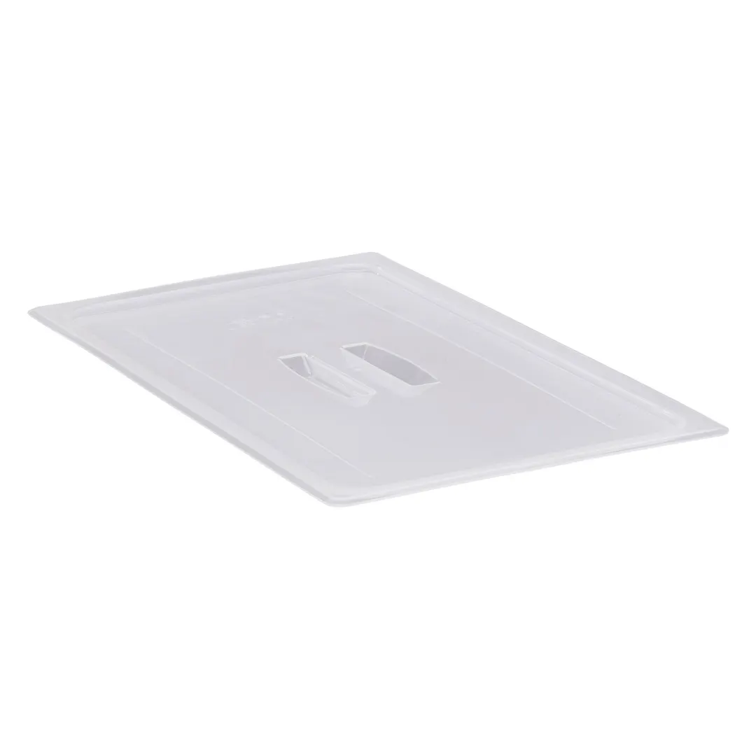 Cambro 10PPCH190 Full-Size Food Pan Cover with Handle, Translucent Polypropylene Lid, NSF, 12" x 12"