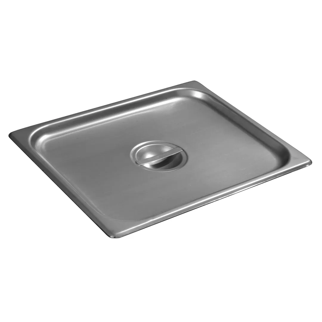 Carlisle 607120C Steam Table Pan Cover, 1/2‑Size Flat Solid 24‑Gauge Stainless Steel, NSF
