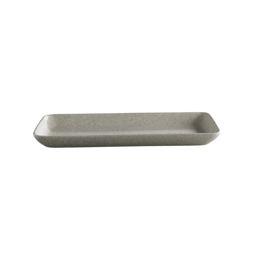 GET PP1940497712 Rectangular China Tray, 14.03" x 5.5", Corona Cosmos Orion Design - 1 Dozen