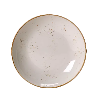 Steelite 11550571 Taste Coupe Bowl, 4 Oz, 5" Round Ceramic, White Craft - 24/Case