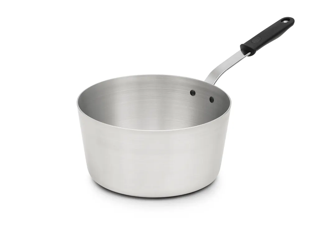 Vollrath 682185 Wear-Ever Sauce Pan, 8.5 Qt, 11.6" Dia, Aluminum, No Cover, NSF, Made in USA