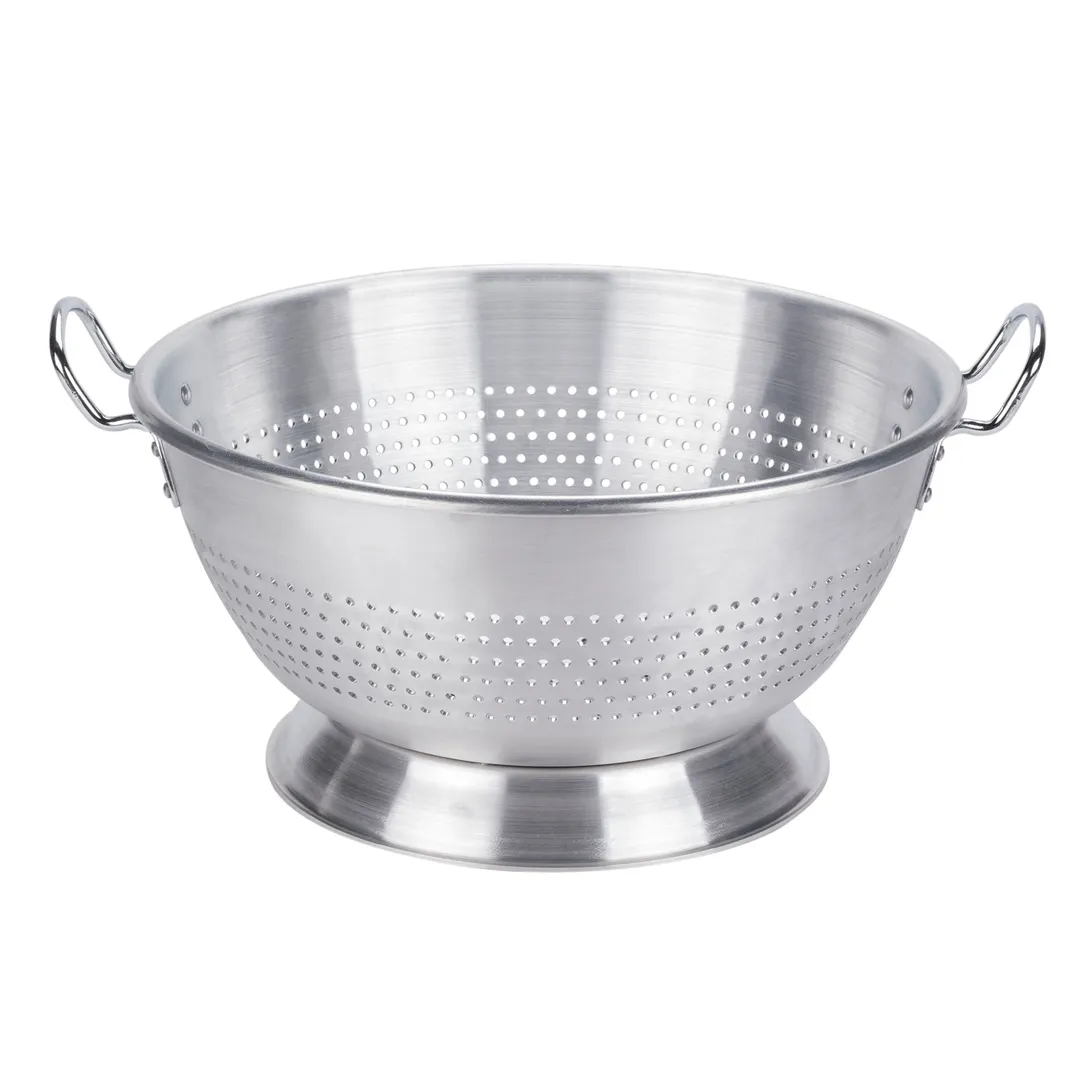 Vollrath 68350 Colander, 16-Quart Capacity, 16-7/16" Diameter, 10 Gauge Aluminum, NSF Certified