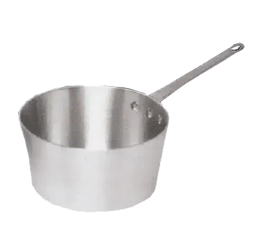Vollrath 7344 Arkadia™ Sauce Pan, 4.5 Quart Aluminum, 16.43"W x 9.06"D x 5.0"H, Riveted Handle, NSF