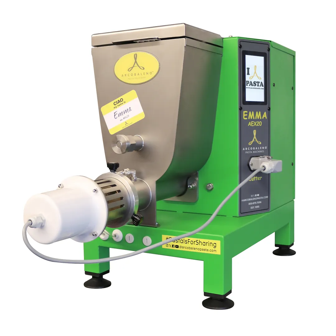 PEETZリールカナダ製とＡｂｕ ＧARCIACONOLON200スエーデン製 Arcobaleno AEX20 Commercial Pasta Extruder Mixer 20 lb/hour Water