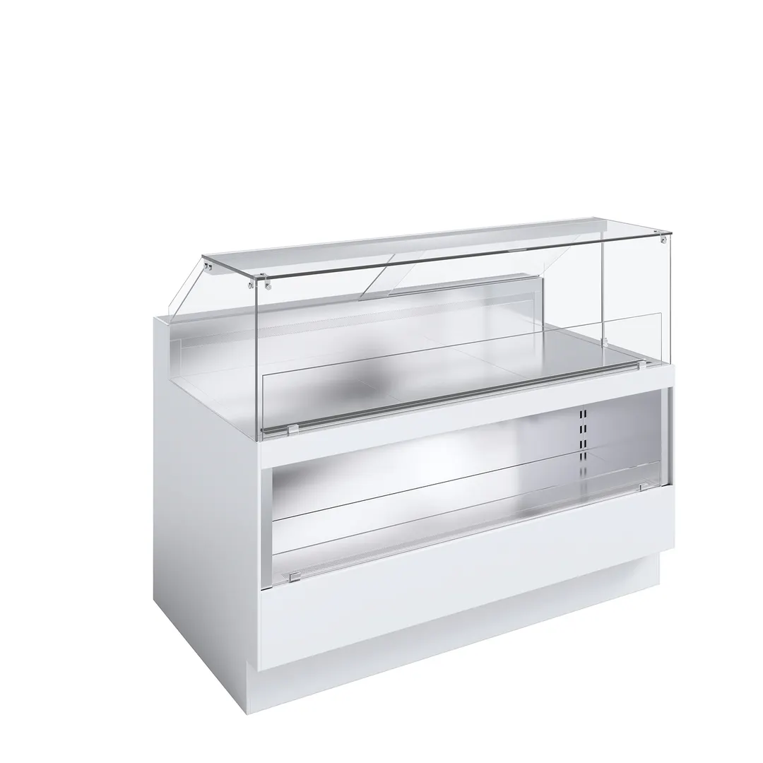 Ciam USA CIAM 6040 S38R4UP12CM130I 52" Refrigerated Dual Serve Open Air Merchandiser