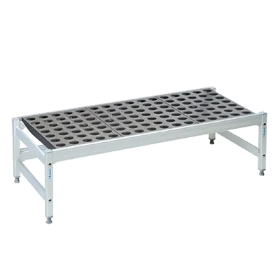 Fermod 1R38B12 Fermostock Dunnage Rack, 38W x 18D x 12H, 800 lbs, Aluminum, NSF