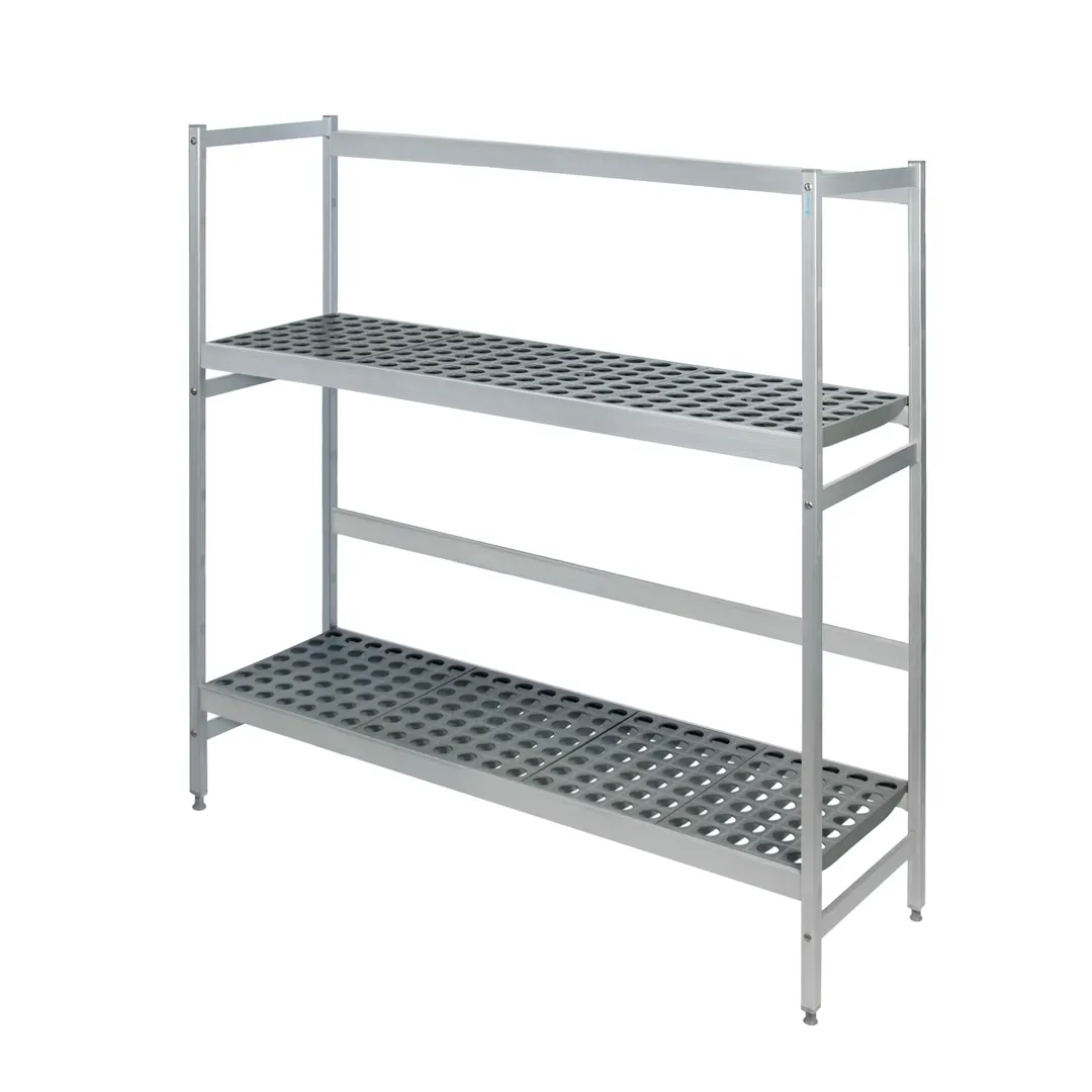Fermod 2R38B57 Keg Rack w/ (2) Shelves, (4) Keg Capacity - 38"W X 18"D X 57"H