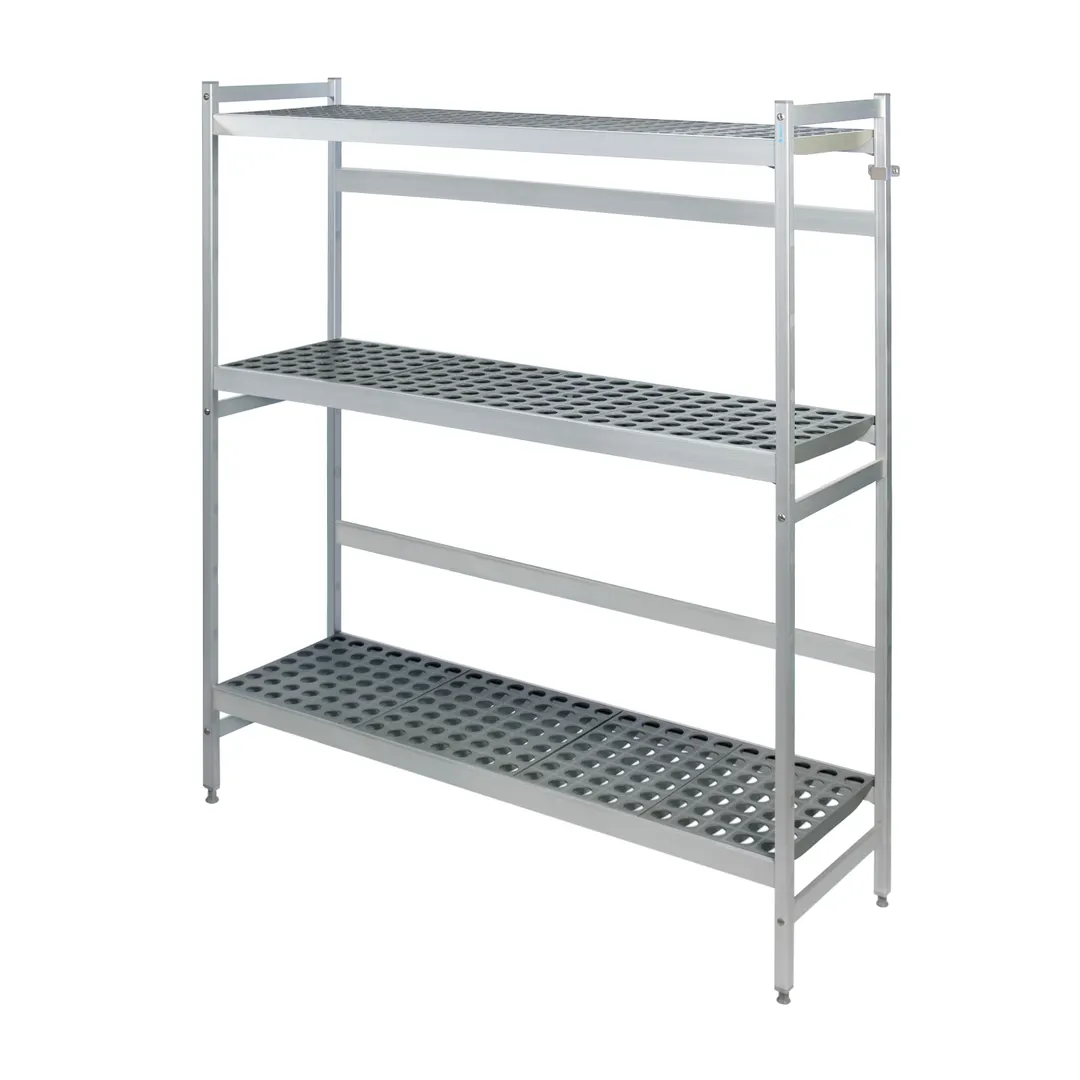 Fermod 3R42B71 Keg Rack, (3) Shelves, (4) Keg Capacity - 42"W X 18"D X 71"H,