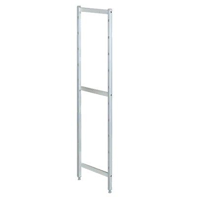 Fermod 6425511146-R1 Fermostock Shelving Upright, 57H x 22D, 20 micron Anodized Aluminum, NSF