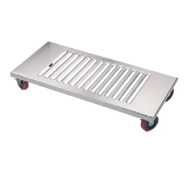 IMC Teddy D-4230-L Louvered Stainless Steel Dunnage Rack - 42"W X 30"D X 12"H