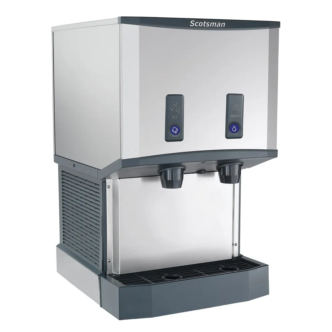 Scotsman HID525WBX-1 Ice/Water Dispenser, Water‑Cooled Nugget Ice, 500 lb/Day, 25 lb Bin, Countertop