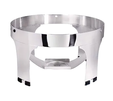 Spring USA E372-6 Suite Conversion Server Stand, Round Stainless Steel, Fits 2372, 2382, 2472