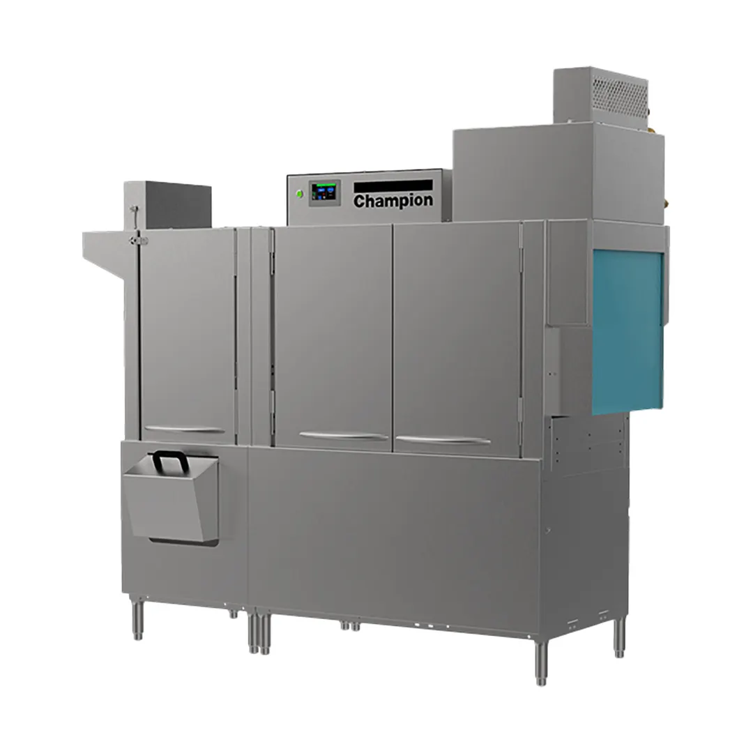 Champion 66 PRO-HR Conveyor Dishwasher, High Temp With Booster, 210 Racks/Hour