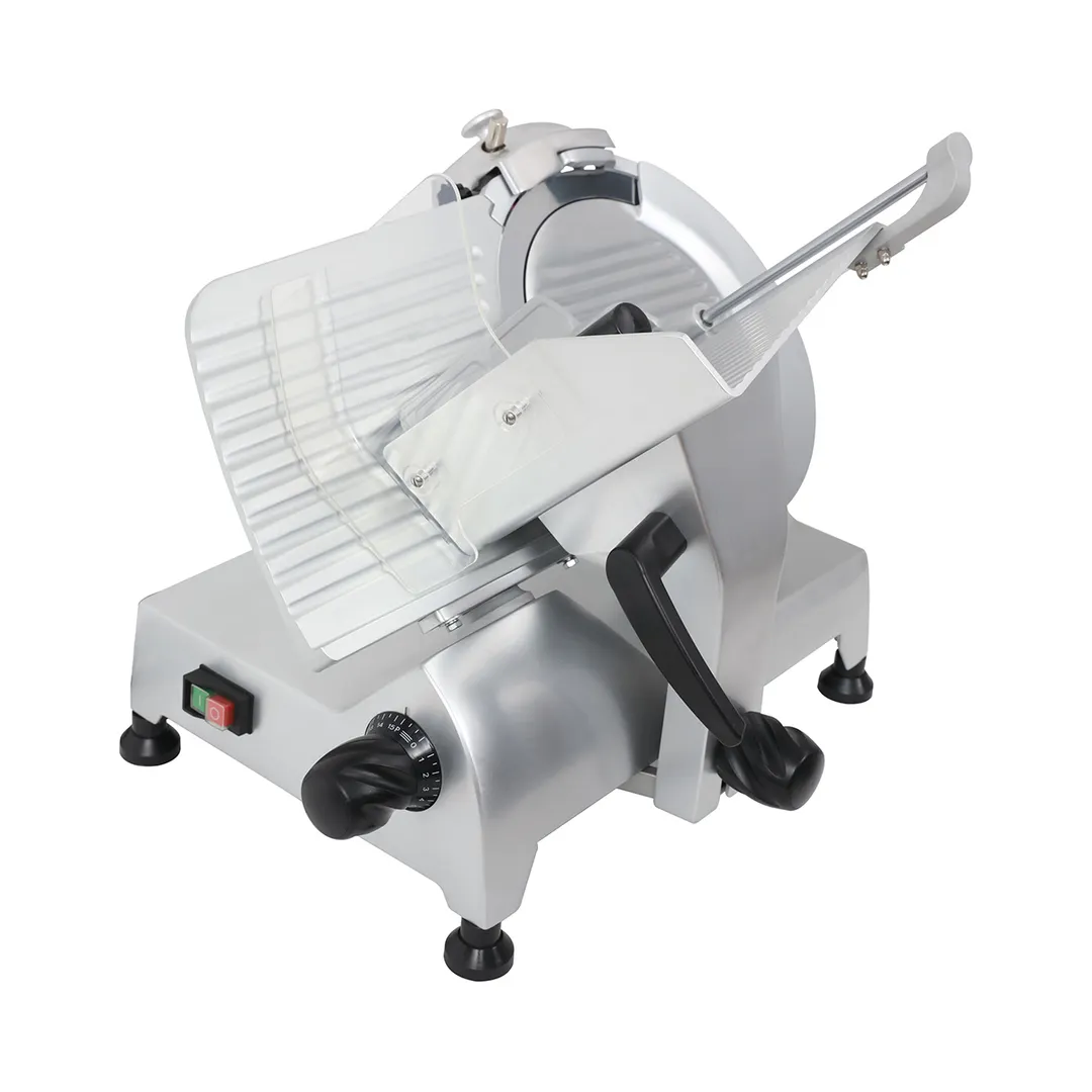 Adcraft SL-12L Manual Meat Slicer – 12” Italian Carbon Steel Blade, 8.75”x9” Capacity, 5/8” Max Thickness, 1/2 HP, 120V