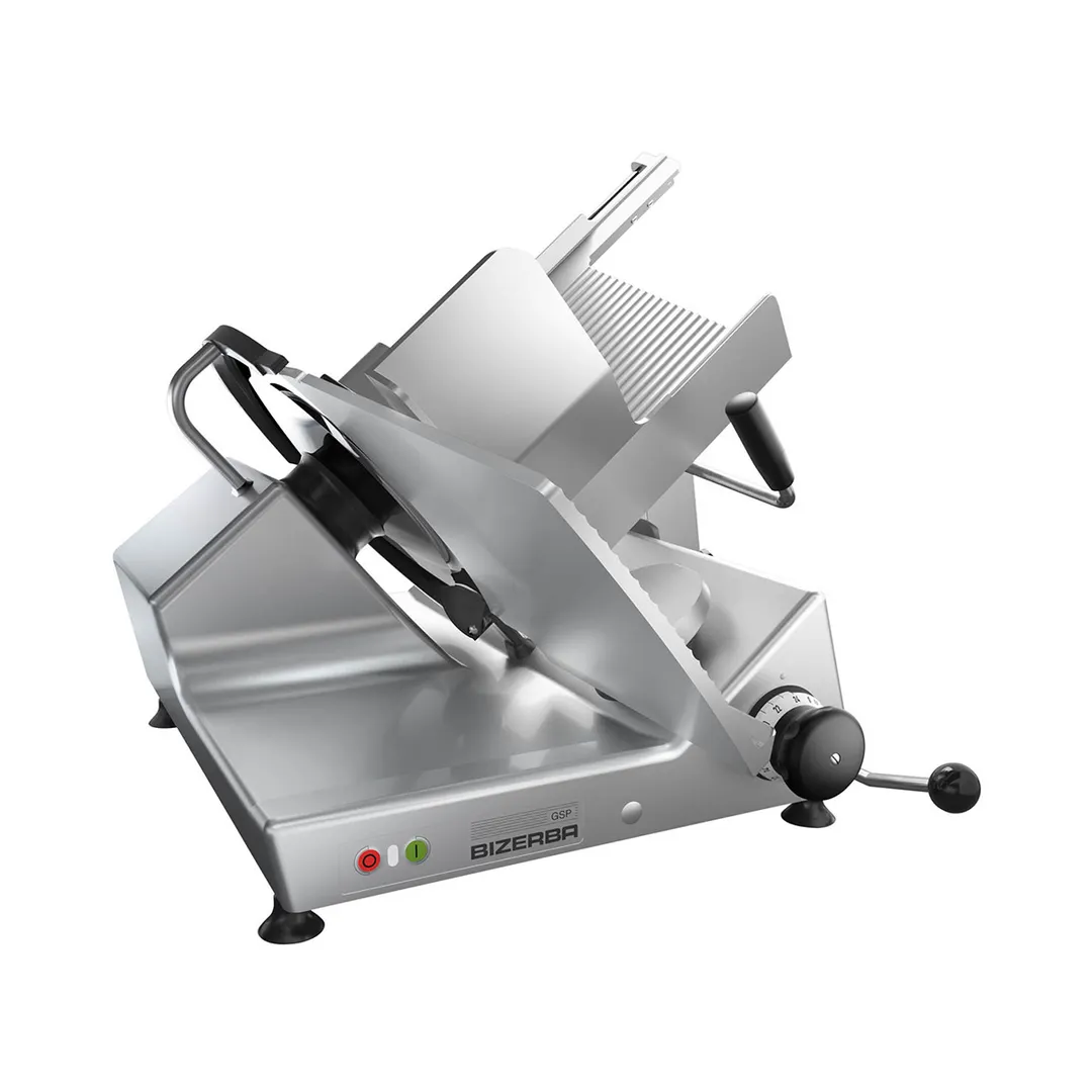 Bizerba GSP H I 150-50HZ-230V Meat Slicer – 13” Blade, 1/2 HP, 230V, Anodized Aluminum