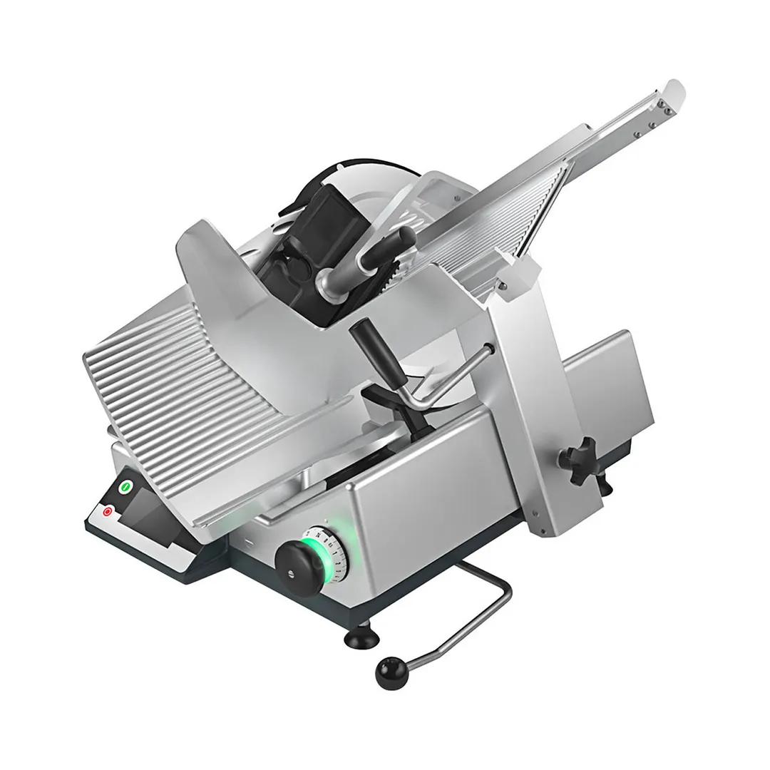 Bizerba GSP H I W-90-K12 Manual 13" Blade Meat Slicer, 1/2 HP Belt Drive, Electric, Countertop with Angle Feed