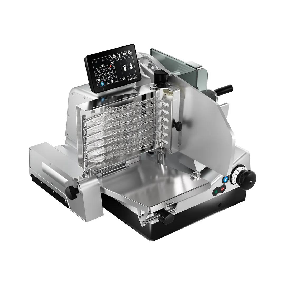 Bizerba VSP F Semi-Automatic Meat Slicer – 0‑0.3” Slice Thickness, 1/2 HP 220V, Stainless Steel