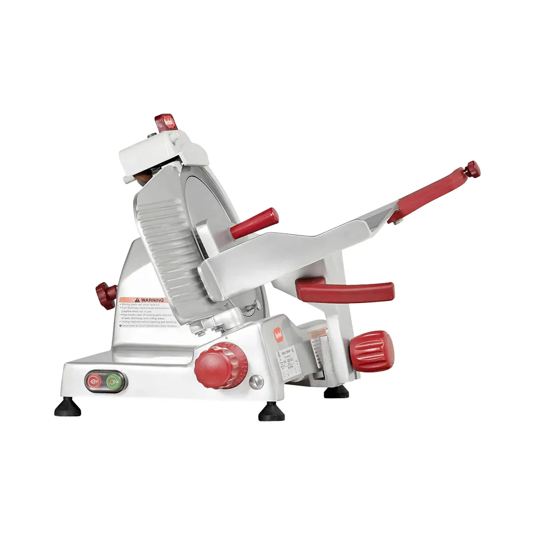 Berkel B10-SLC Feed Meat Slicer – 10” Carbon Steel Blade, 1/4 HP 115V, Stainless & Anodized Aluminum Finish, NSF Certified
