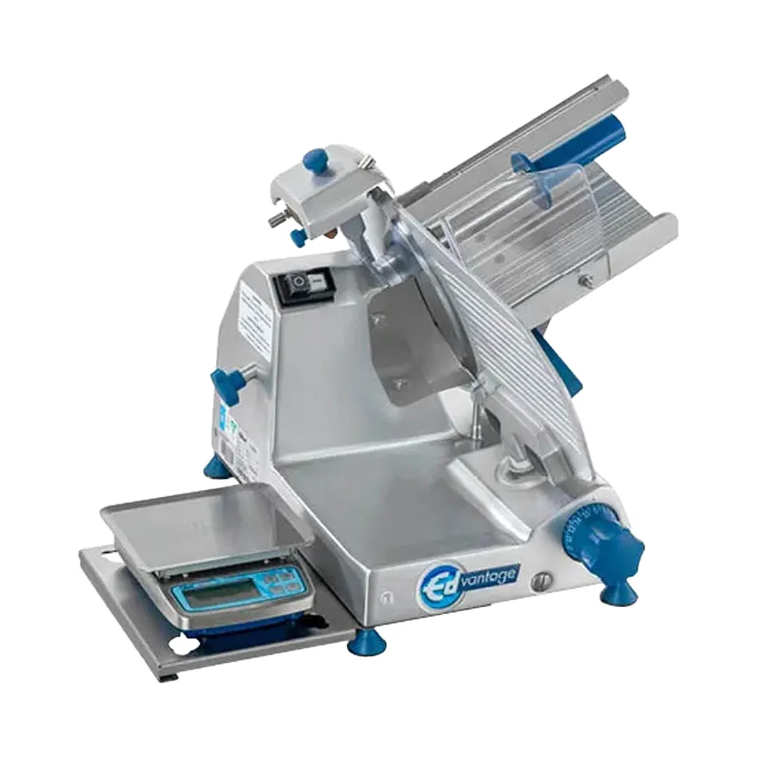 Edlund EDV-10C Manual Feed Meat Slicer with 10" Blade, Belt Driven