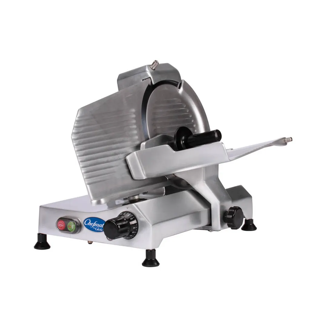 Globe C9 Chefmate Series 9" Compact Manual Meat Slicer, Belt-Driven, 1/4 HP