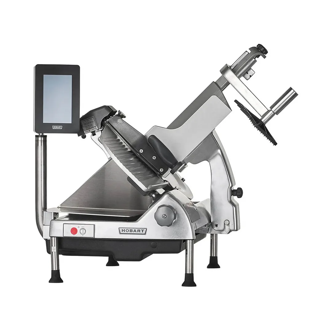 Hobart HS6-1PS 13" CleanCut™ Removable Knife  Manual Slicer with 10 lb. Portion Scale - 1/2 HP