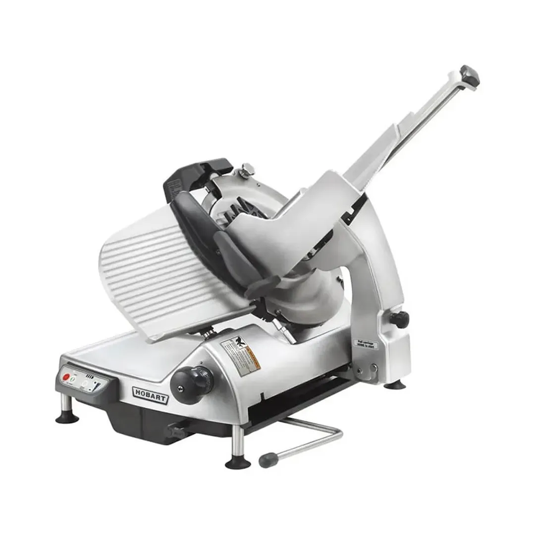 Hobart HS7N-1 - Heavy Duty 13" CleanCut Meat Slicer, Belt Drive, 1/2 HP, Aluminum
