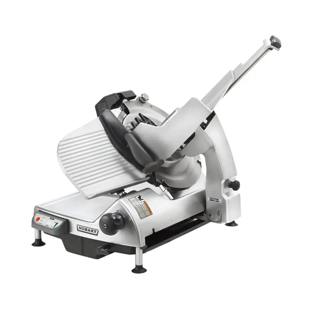 Hobart HS7N-HV60C Duty Automatic Meat Slicer – 13" CleanCut Knife, 1/2 HP, Belt Drive, Aluminum, 220-240V