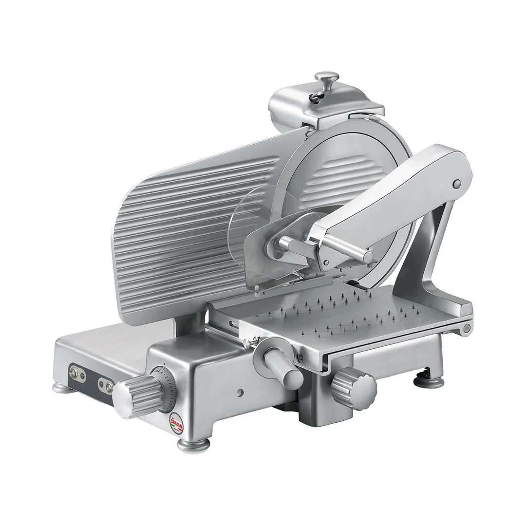 SIRMAN 15352208SNA MANTEGNA 350 BS Cured Meat Slicer – 14” Chromium Blade, 1/2 HP 120V Motor, Feed, 1‑3/16” Slice