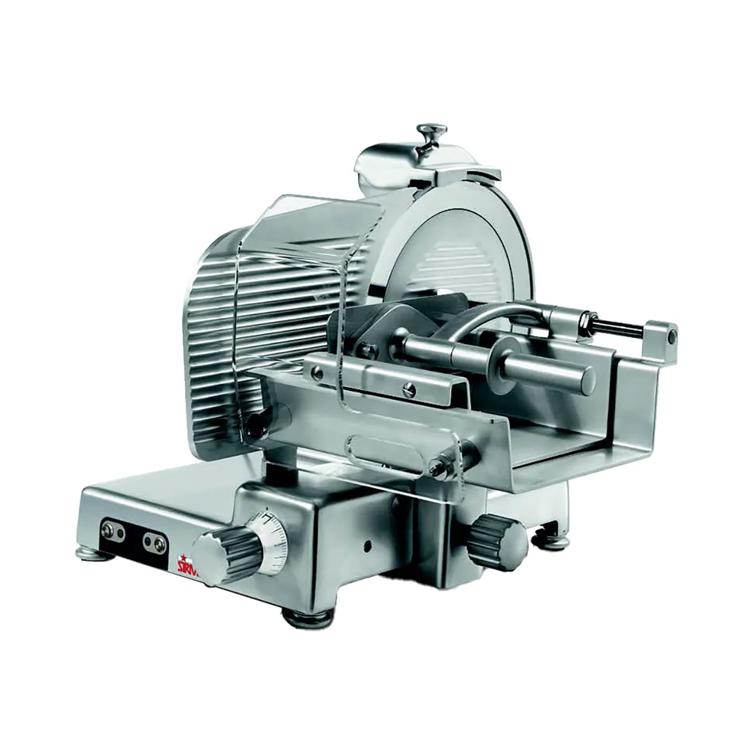 Sirman 15352508SNA (MANTEGNA 350 VCS TOP) Heavy Duty Manual Meat Slicer, 14” Blade, 1/2 HP, Dual‑Feed, 1‑3/16” Slice