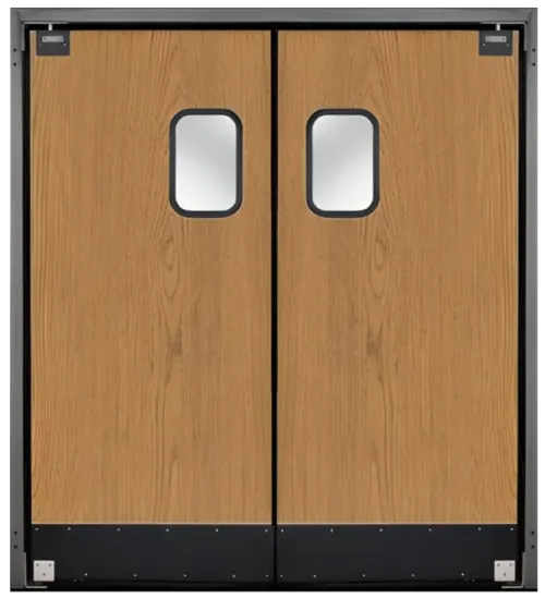 Curtron SPD-35-L-GK-DBL-4296 Service-Pro® Series 35 Double Swinging Door