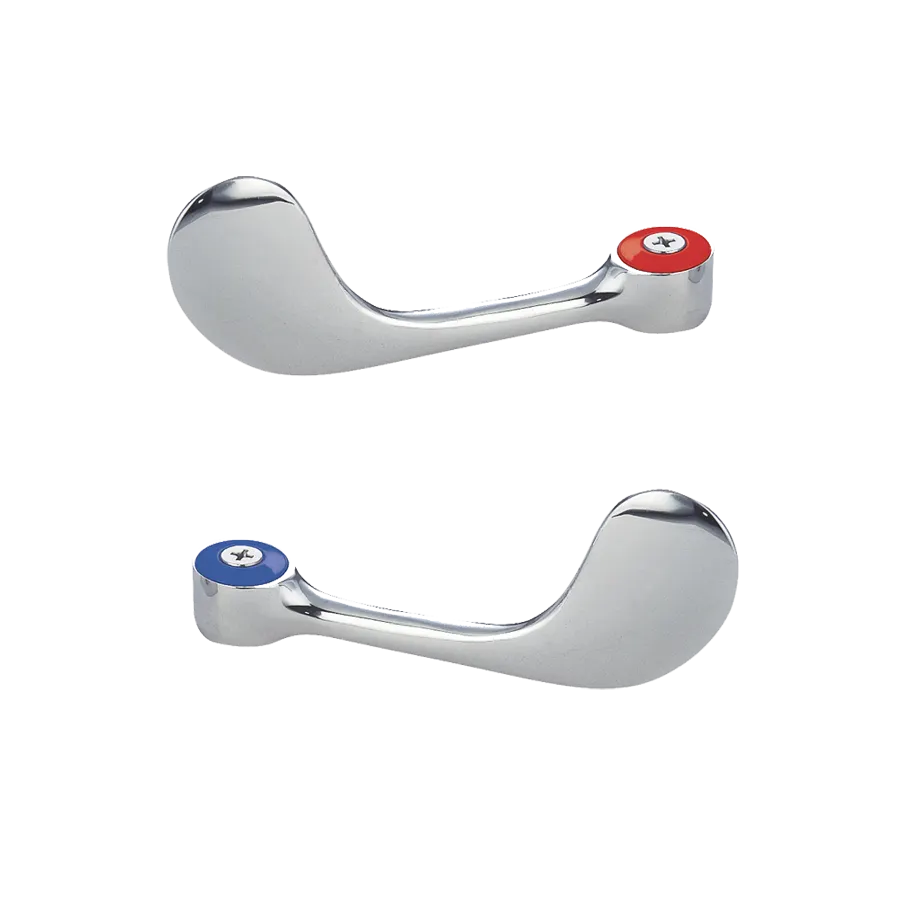 John Boos PB-WR ADA Wrist Blades, stainless steel, (1 pair)
