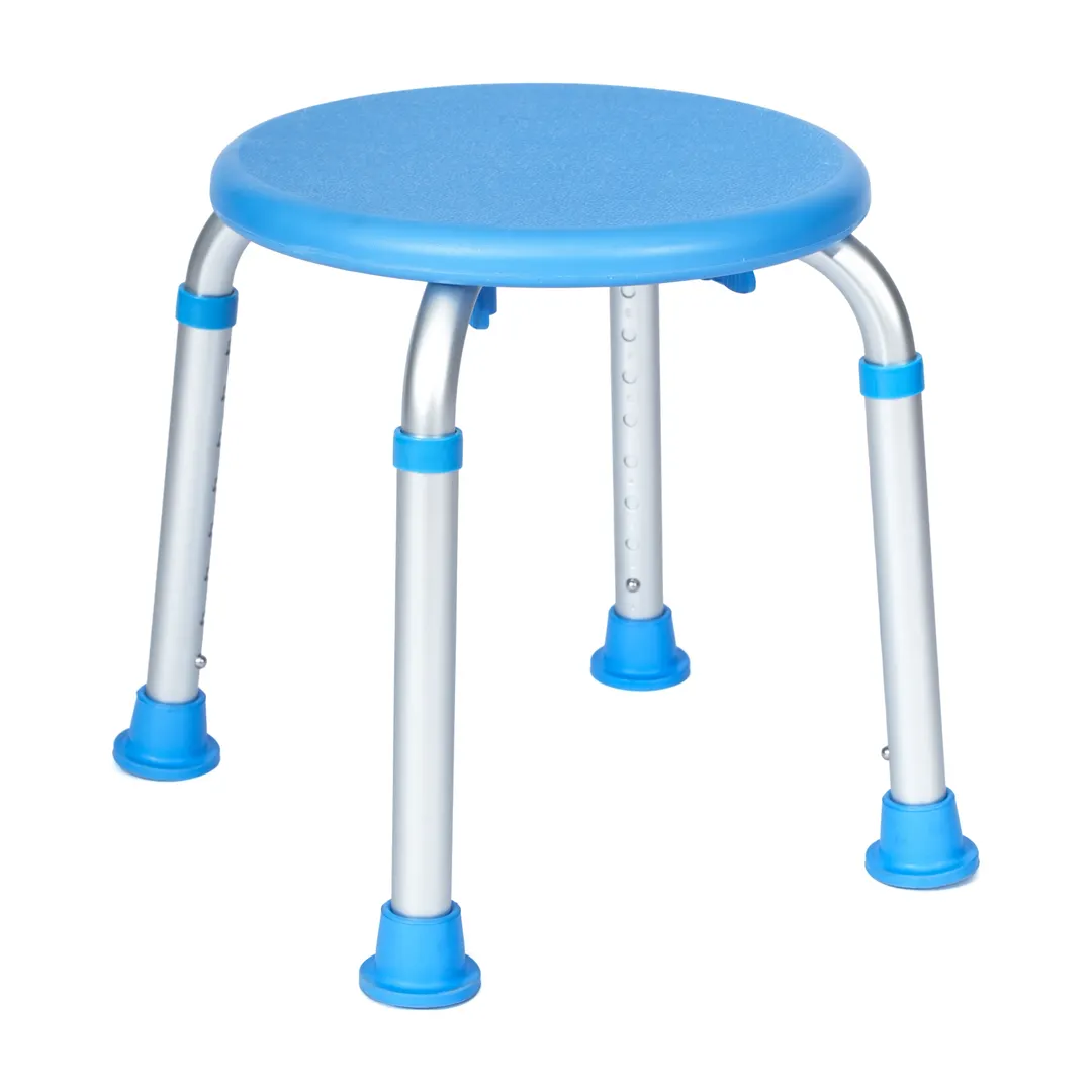 Flash Furniture DC-HY3400L-BLU-GG Hercules Blue Backless Stacking Bar Stool, 300 lbs.
