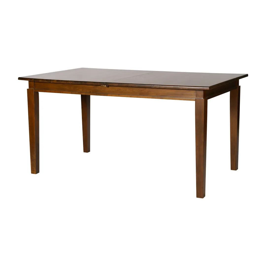 Flash Furniture KER-T-217EX-BRN-72-GG Henry 72" Rectangular Dining Table, 47" Wide, Solid Wood, Matte Brown Finish, Seats 8