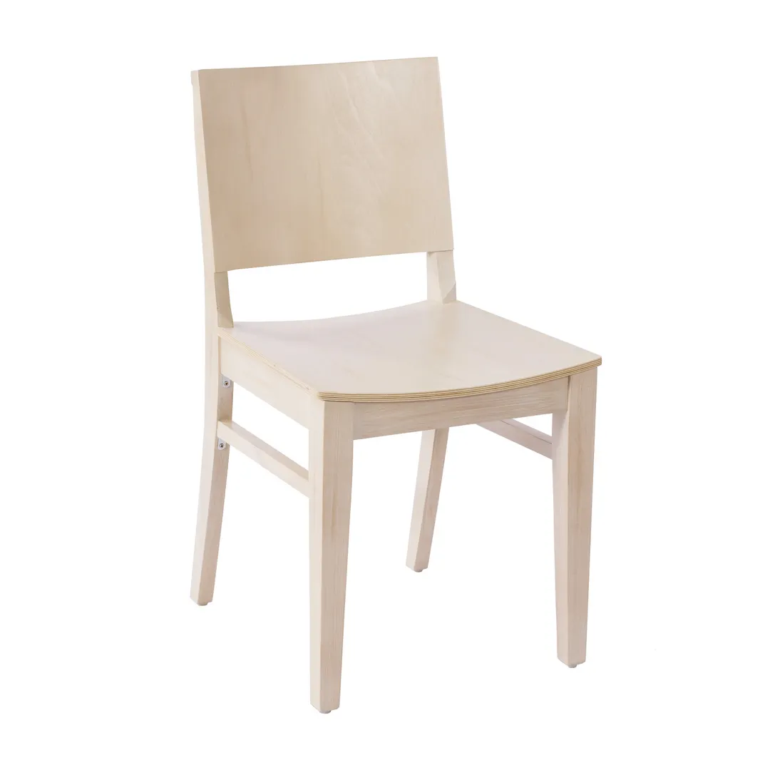Flash Furniture XU-DG-W0305-ANTWHT-GG Naples Dining Chair, 500 lb, Solid Beechwood, Antique White Finish