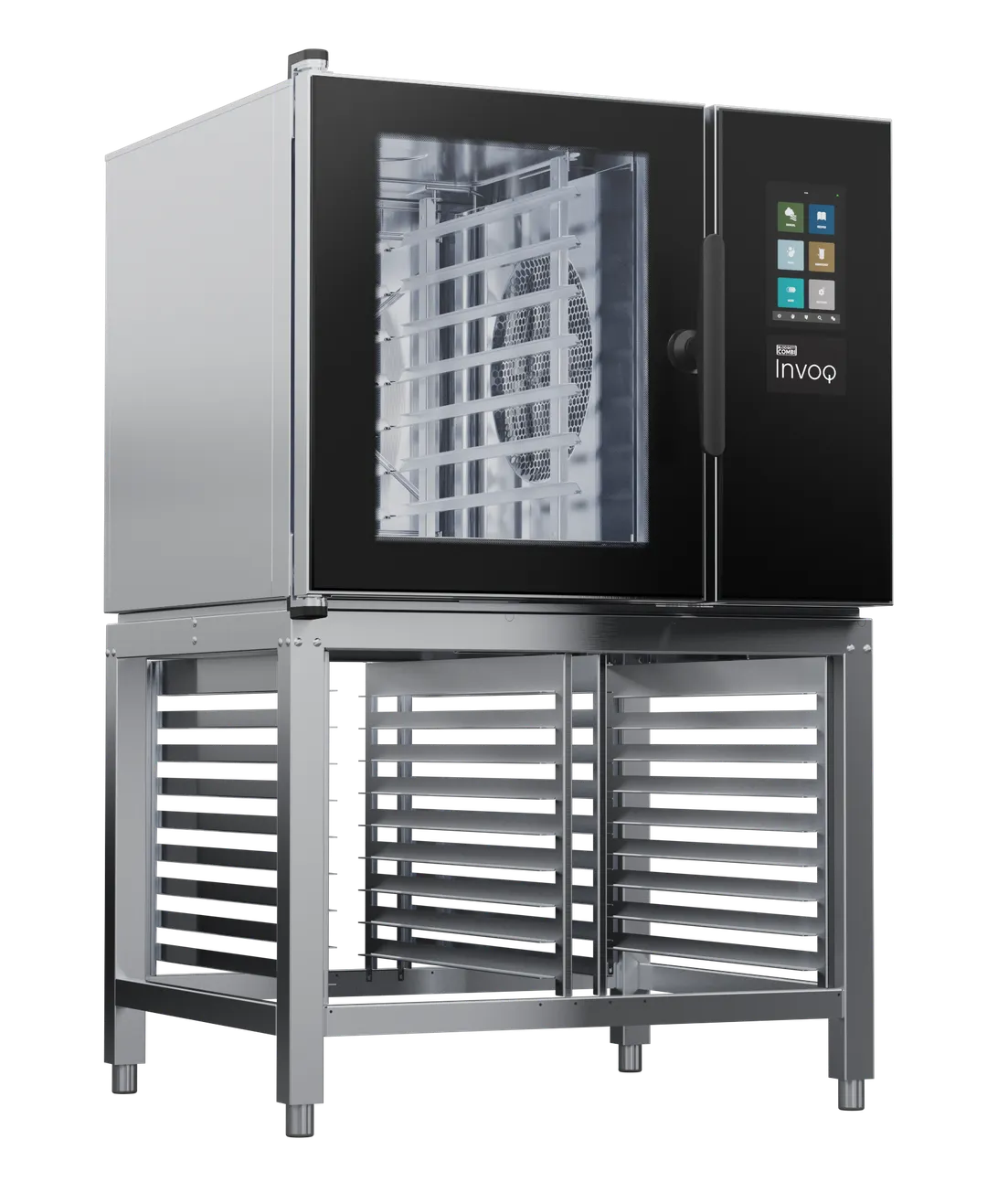 Blodgett INVOQ 61BLG Half Size 7 Pan Gas Combi Oven w/ Touchscreen, Boilerless, 44.400 BTU