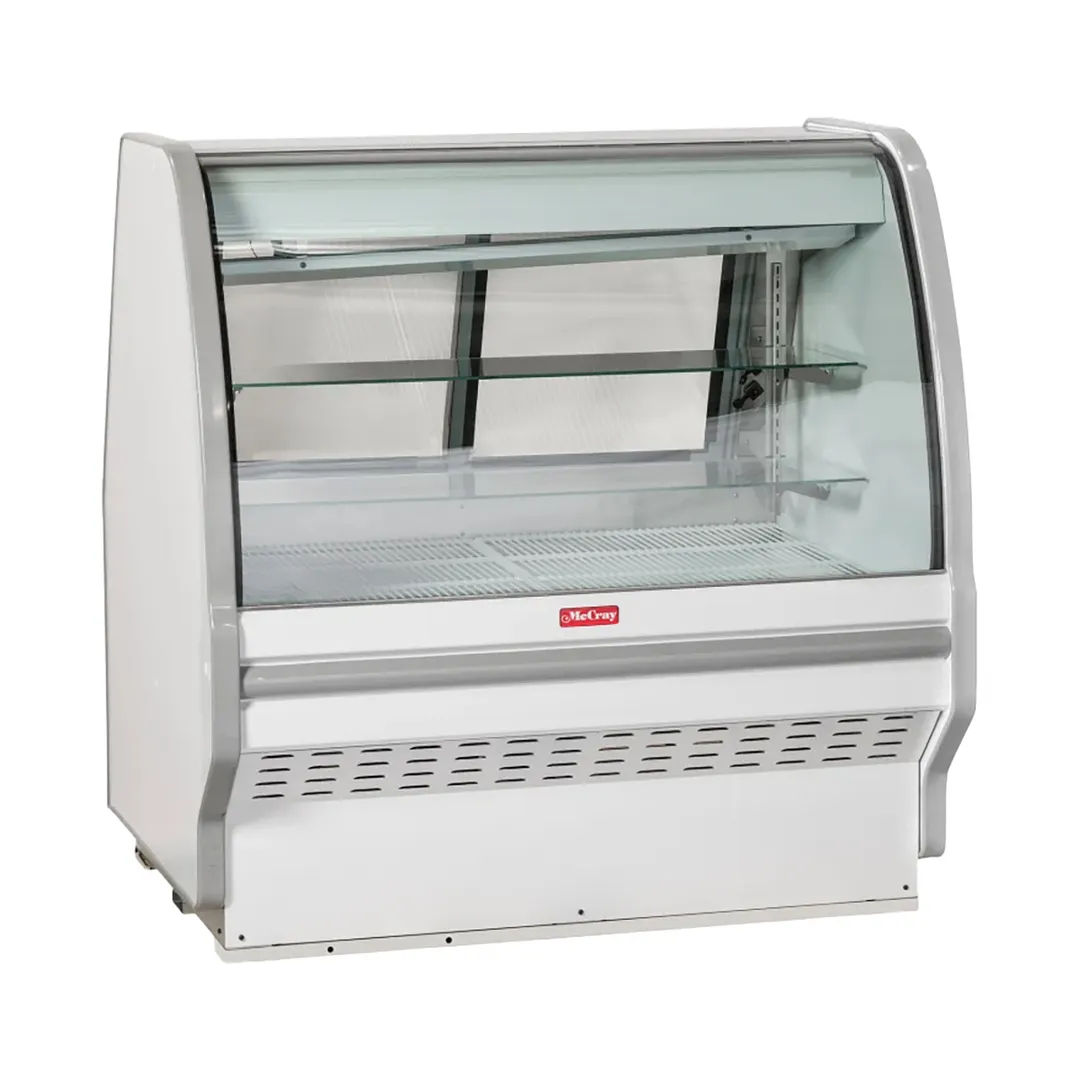 Howard-McCray SC-CBS40E-6C-S-LED 76" Refrigerated Bakery Display Case, Stainless Steel