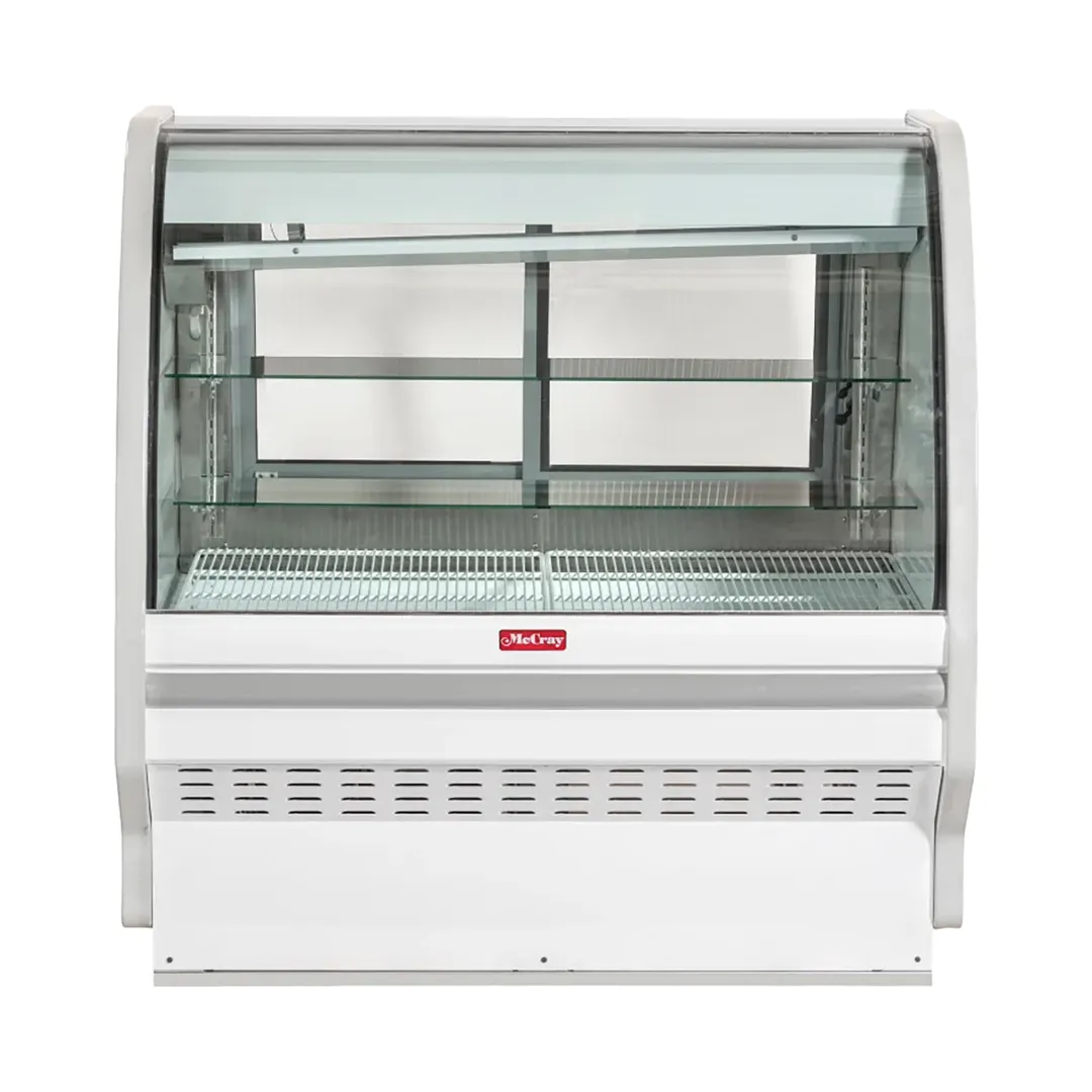 Howard-McCray SC-CBS40E-6C-S-LED 76" Refrigerated Bakery Display Case, Stainless Steel