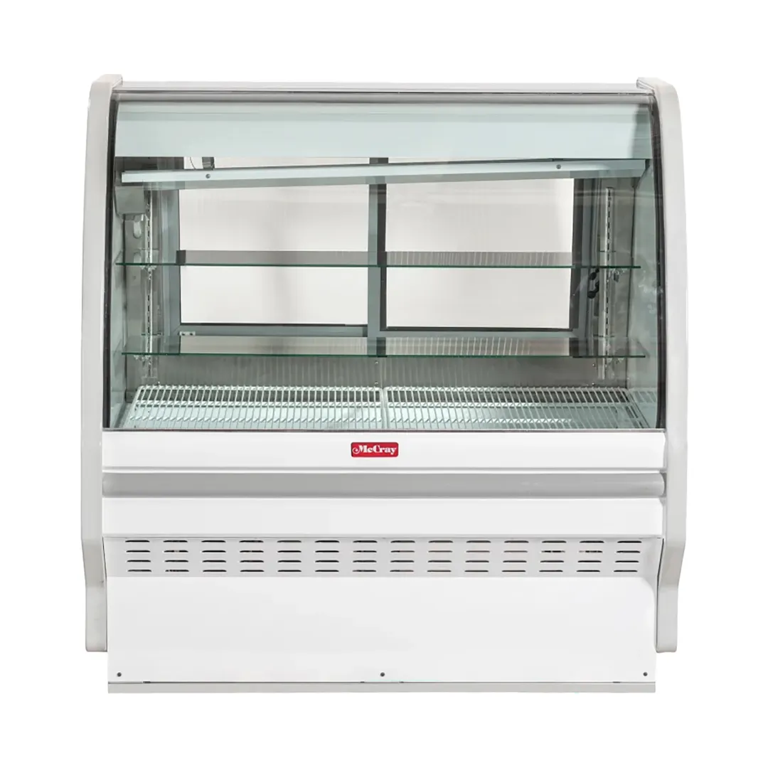 Howard-McCray SC-CBS40E-8C-S-LED 100" Refrigerated Bakery Display Case, Stainless Steel