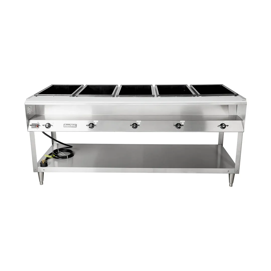 Vollrath 38005 76" Servewell® Electric (5) Sealed Well Hot Food Table