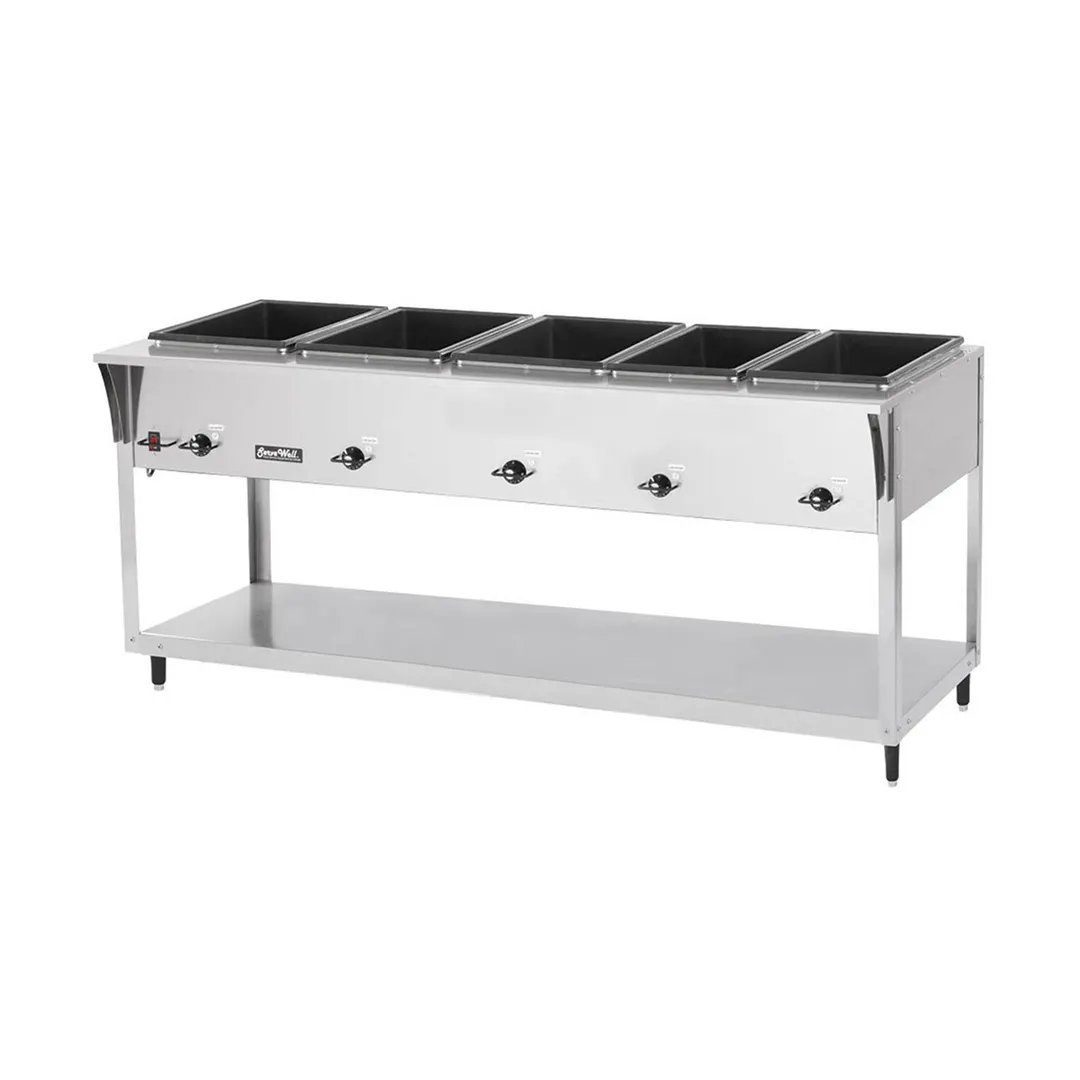Vollrath 38205 76" Servewell® Electric (5) Sealed Well SL-Hot Food Table
