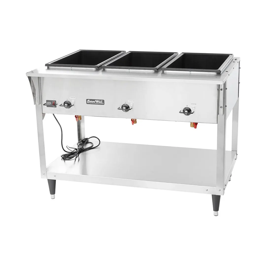 Vollrath 38217 46"Servewell® Electric (3) Sealed Well  SL-Hot Food Table