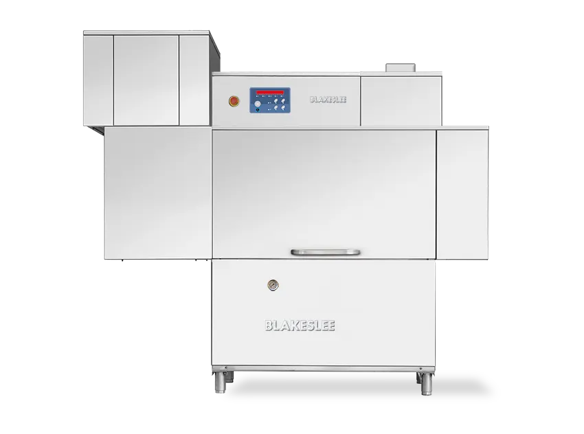 Blakeslee RC-64-3 HR+DR99 Conveyor Dishwasher with Booster & 14 kW Heater, 340 rph / 22.45‑gal Tank