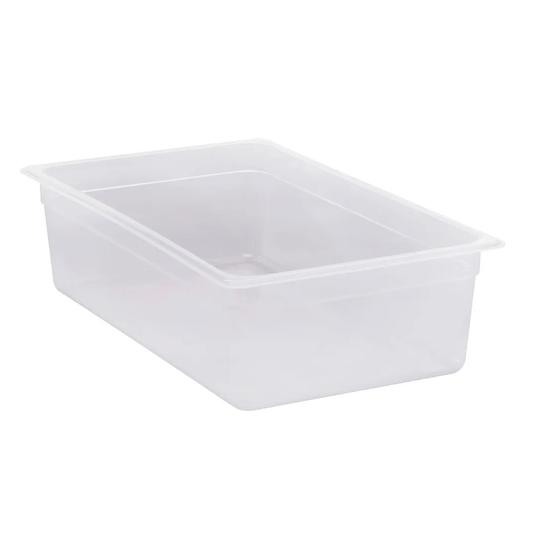 Cambro 16PP190 Full-Size Food Pan, 6" Deep Translucent Polypropylene, NSF