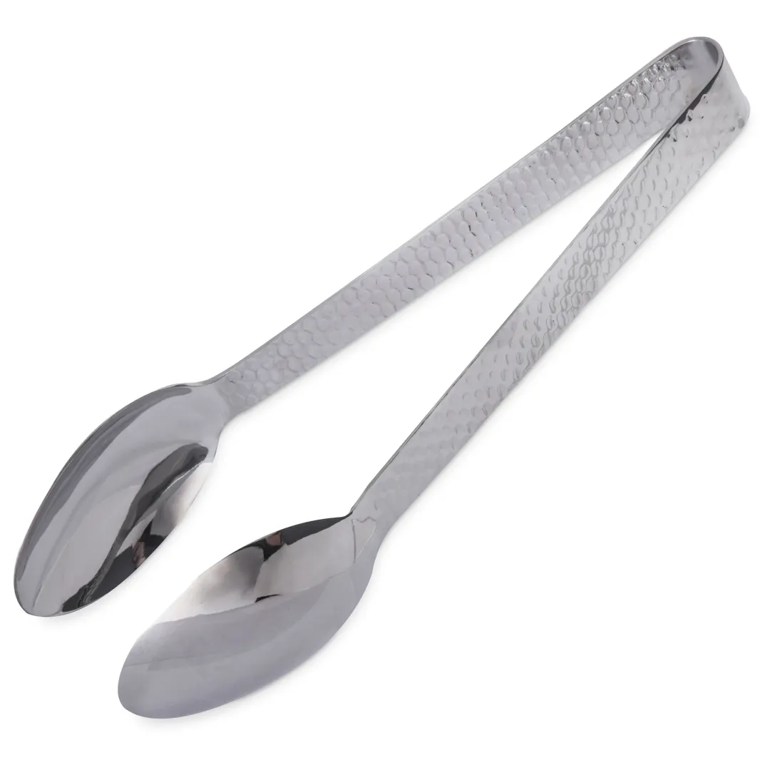 Carlisle 60210 - Terra Tongs, 10" Stainless Steel, Mirror, Dishwasher Safe