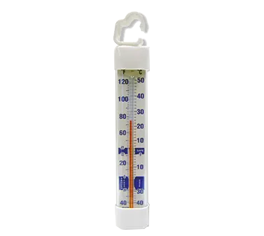 Cooper-Atkins 330-0-4 Refrigerator Thermometer, Tube -40 to 120°F, Glass, NSF - 50/Case