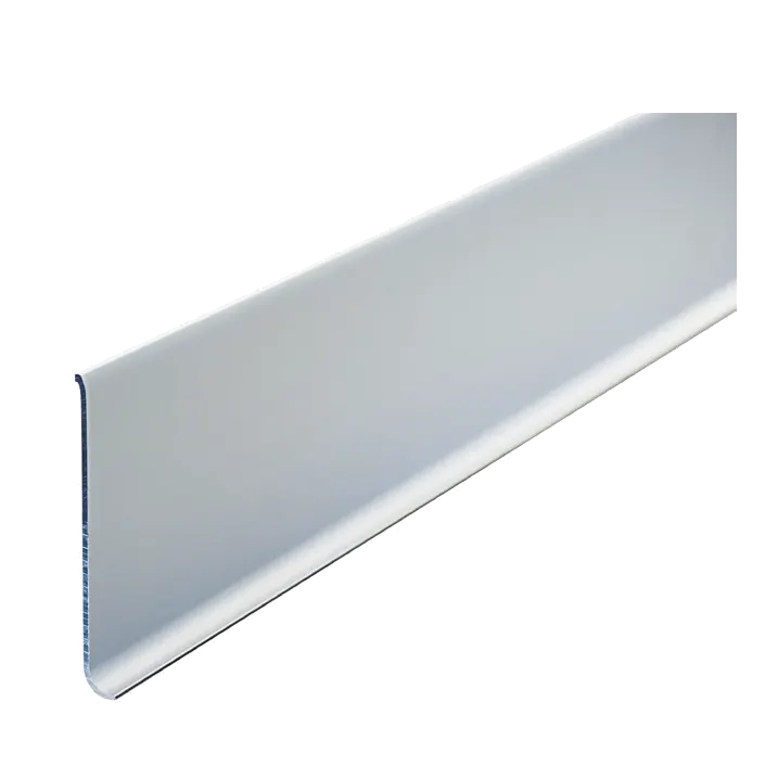 New Age 9787C Cove Baseboard, 96"W X 5"H, Aluminum, Nsf,